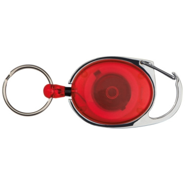 Logo trade business gift photo of: Ski-Pass with Carabiner Keyring EMPLOYEE