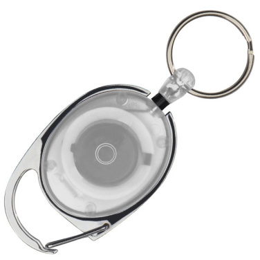 Logotrade promotional merchandise picture of: Ski-Pass with Carabiner Keyring EMPLOYEE