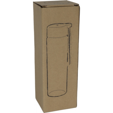 Logo trade promotional giveaways image of: Glass bottle SEVILLA 450 ml