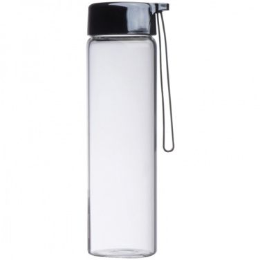 Logo trade business gifts image of: Glass bottle SEVILLA 450 ml