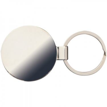 Logo trade promotional merchandise picture of: Wooden keyring LANGHAUS