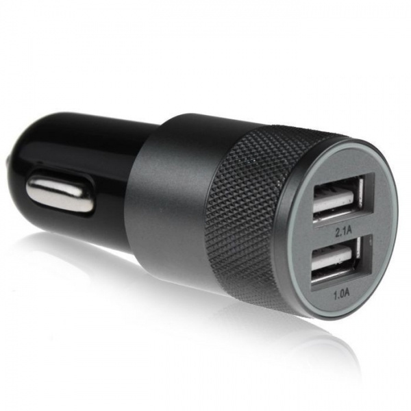 Logo trade advertising product photo of: Metal car charger