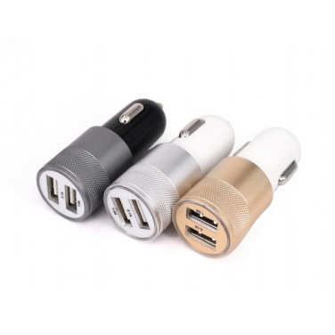 Logotrade advertising products photo of: Metal car charger
