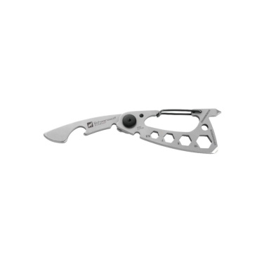 Logotrade promotional giveaway image of: Multifunctional tool BURUNDI Schwarzwolf