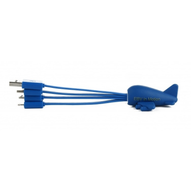 Logotrade corporate gift image of: Personalized charging cable 3in1