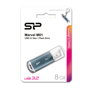Logo trade promotional items picture of: Pendrive Silicon Power Marvel M01 3.0