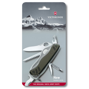 Logotrade advertising products photo of: Pocket knife Soldier's Knife 08 Victorinox