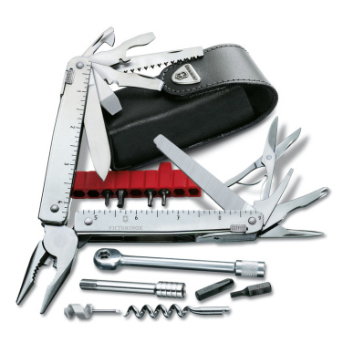 Logo trade promotional giveaways picture of: SwissTool Plus - 39 tools Victorinox