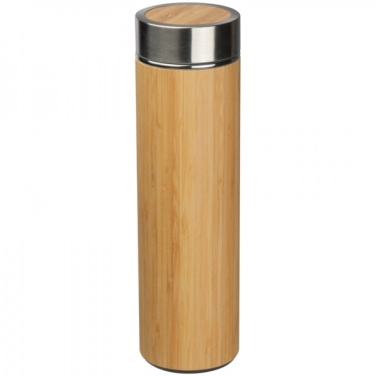 Logo trade promotional items picture of: Stainless steel bottle VALDEMORO 550 ml