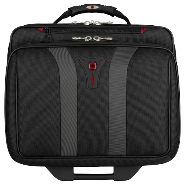 Logo trade promotional merchandise image of: Wheeled business case Wenger Granada 17''