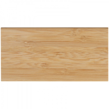 Logotrade corporate gift image of: Bamboo power bank KATOWICE