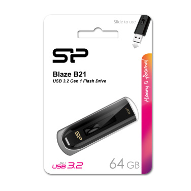 Logotrade promotional gift picture of: Pendrive Silicon Power Blaze B21 3.1