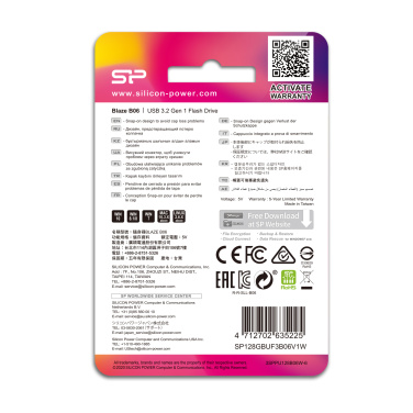 Logotrade advertising product image of: Pendrive Silicon Power Blaze B06 3.0