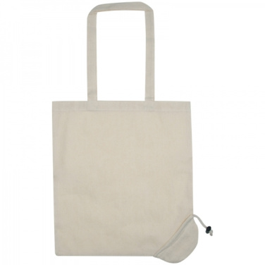 Logo trade promotional products image of: Foldable cotton bag KLEHOLM