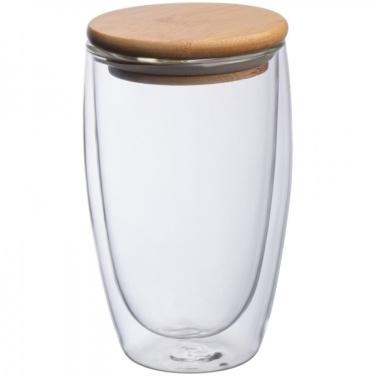 Logo trade promotional giveaway photo of: Double-walled glass ZAKOPANE 500 ml