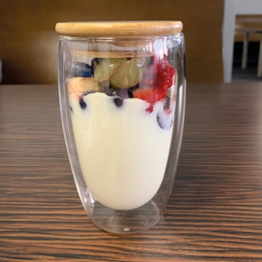 Logo trade business gift photo of: Double-walled glass ZAKOPANE 500 ml