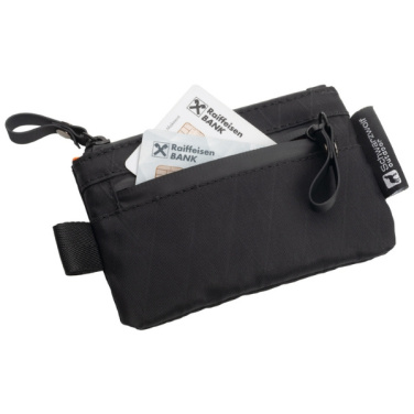 Logo trade promotional merchandise image of: Trevel wallet ATBARA Schwarzwolf