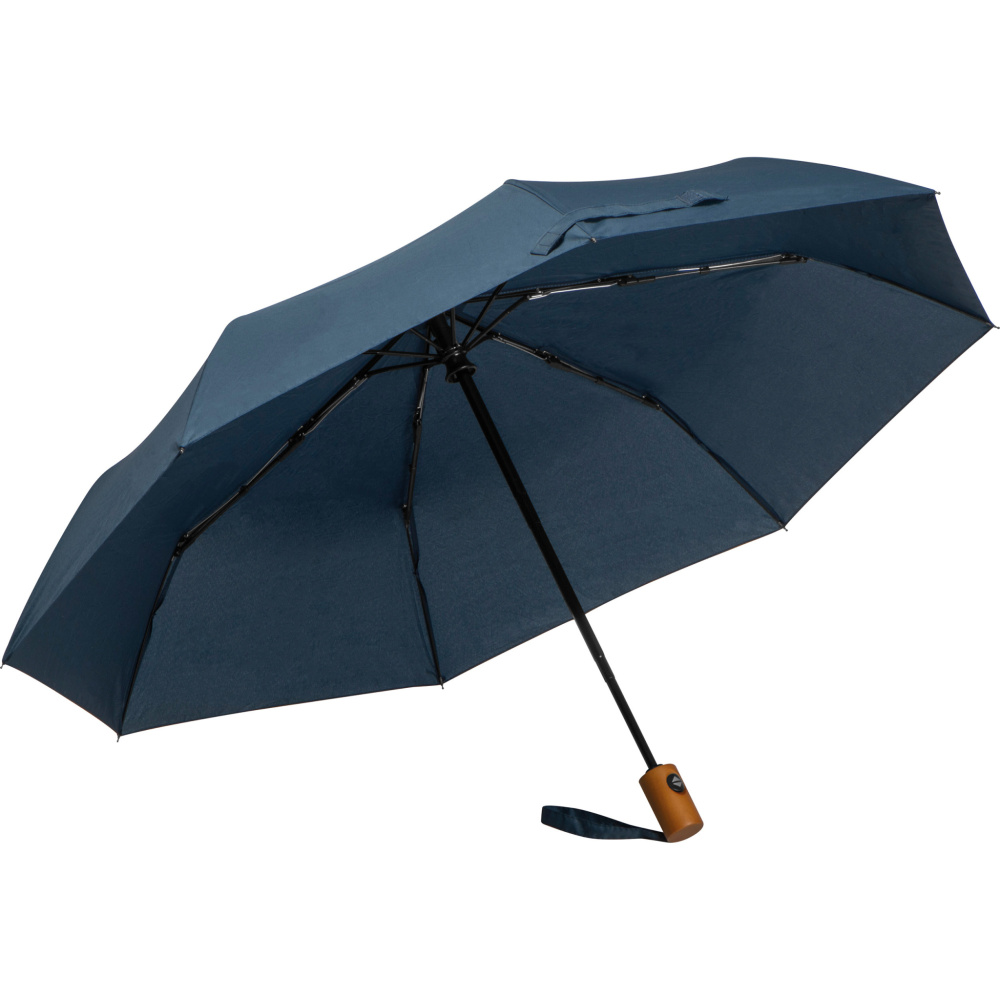 Logo trade corporate gifts picture of: RPET umbrella IPSWICH