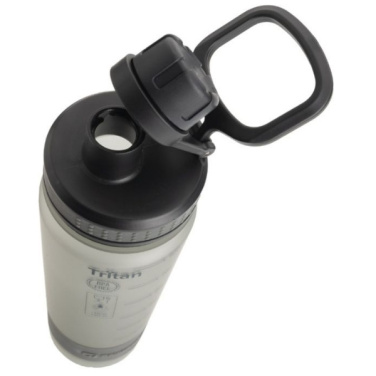 Logo trade promotional merchandise picture of: Drinking Bottle KIBO 800 ml Schwarzwolf