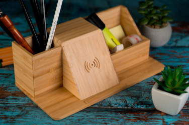 Logo trade advertising products picture of: Desk organizer LUBLIN