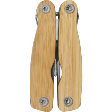 Logotrade corporate gift picture of: Multifunction tool bamboo LEEDS
