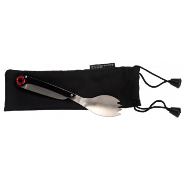 Logotrade corporate gift image of: Multifunctional spoon LATEMAR Schwarzwolf