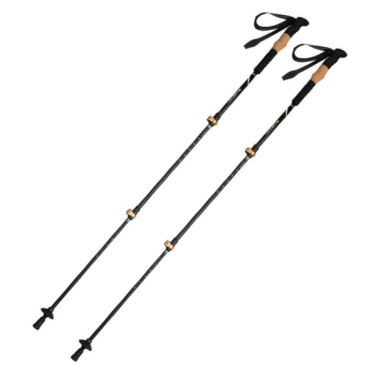 Logotrade advertising product picture of: Trekking poles DENALI Schwarzwolf