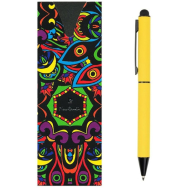 Logo trade promotional products image of: Metal ballpoint pen, touch pen, soft touch CELEBRATION Pierre Cardin