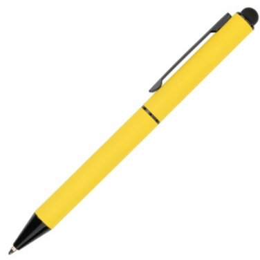 Logo trade promotional giveaway photo of: Metal ballpoint pen, touch pen, soft touch CELEBRATION Pierre Cardin
