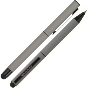 Logotrade promotional gift picture of: Writing set touch pen, soft touch CELEBRATION Pierre Cardin