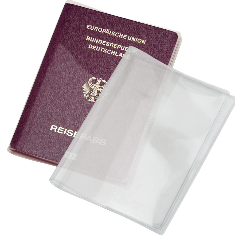 Logo trade promotional giveaways image of: Document cover MARSEILLE