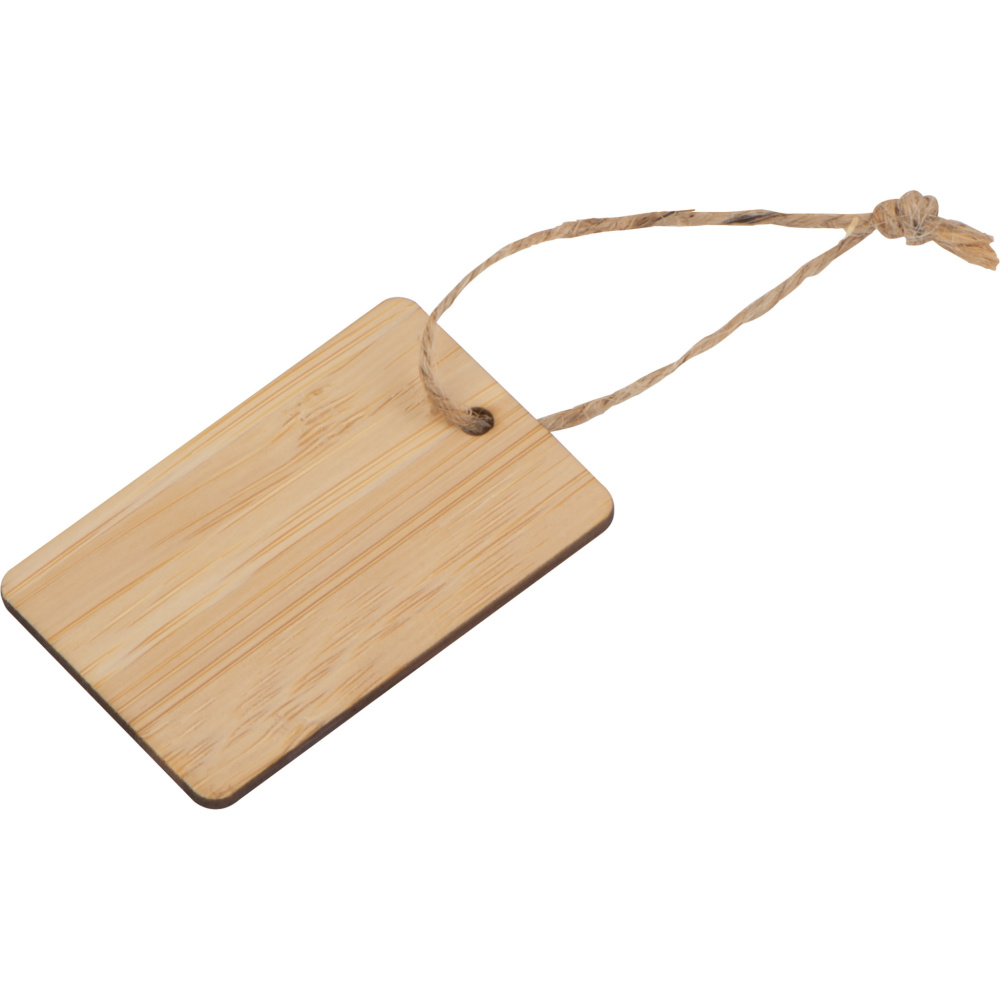 Logo trade advertising products image of: Bamboo Pendant SALAMANCA