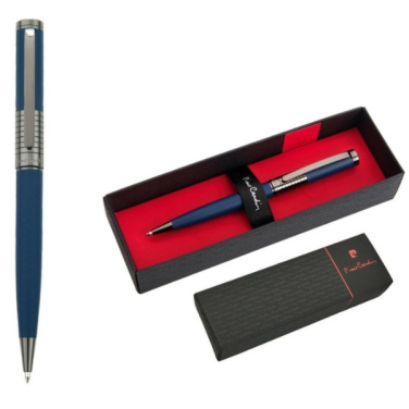Logo trade promotional gift photo of: Metal ballpoint pen EVOLUTION Pierre Cardin
