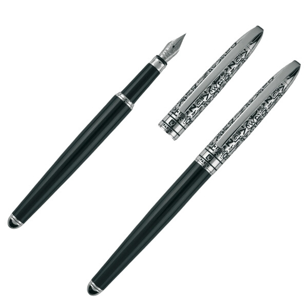 Logo trade advertising products picture of: Writing set ballpoint pen & fountain pen JACQUES Pierre Cardin