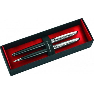 Logotrade advertising products photo of: Writing set ballpoint pen & fountain pen JACQUES Pierre Cardin