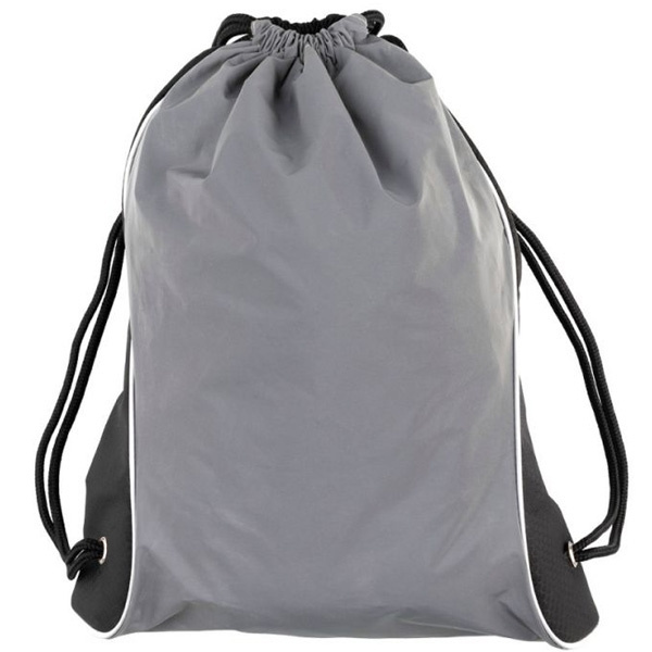Logo trade business gift photo of: Drawstring bag DENISON Schwarzwolf