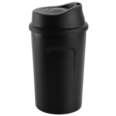Logo trade promotional giveaway photo of: Thermo mug LIARD Schwarzwolf