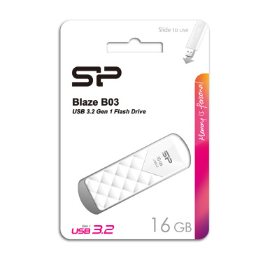 Logo trade advertising products picture of: PENDRIVE SILICON POWER B03 3.2