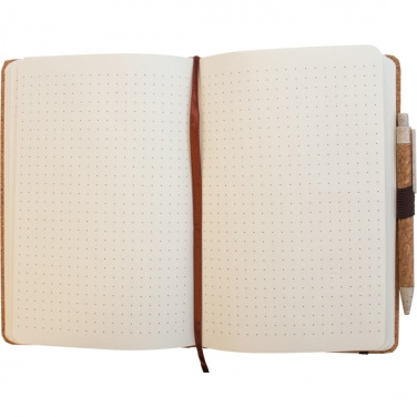 Logo trade promotional gifts picture of: A5 Notebook BASTOGNE