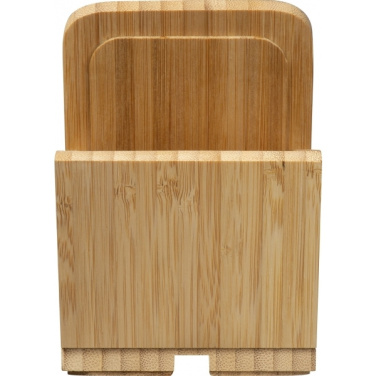 Logo trade promotional merchandise picture of: Desk stand FREDERICTON