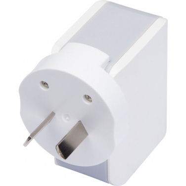 Logo trade advertising products image of: Travel adapter ANTWERP