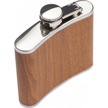 Logo trade promotional items picture of: Hip flask HOOGSTRATEN 170 ml