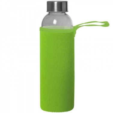 Logo trade promotional products image of: Glass bottle KLAGENFURT 500 ml