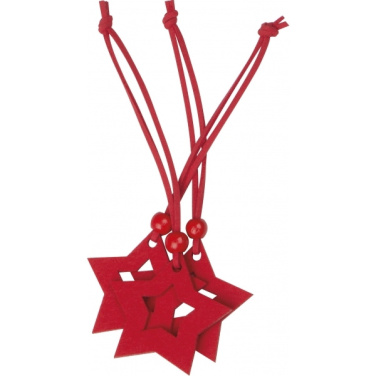 Logo trade promotional giveaways picture of: Star pendant set ESSEN