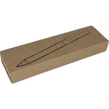 Logo trade advertising products picture of: Twist-ballpen metal and cork LILLEHAMMER