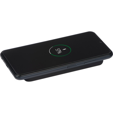 Logotrade promotional gift picture of: Wireless charger and powerbank 8000 mAh MILAN