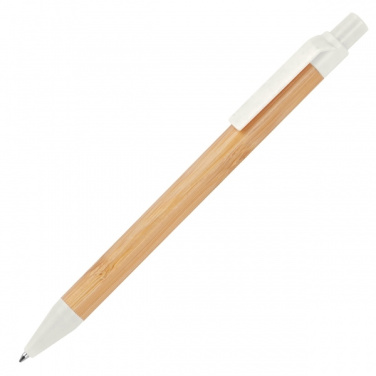 Logotrade corporate gift image of: Wheatstraw and bamboo ballpen HALLE