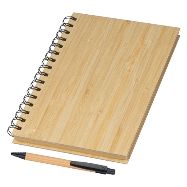 Logo trade promotional merchandise photo of: A5 notebook PISA