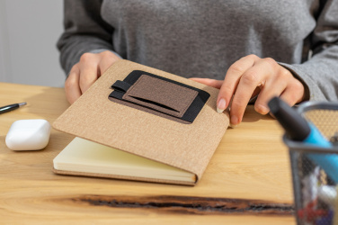 Logo trade business gifts image of: A5 notebook TILBURG