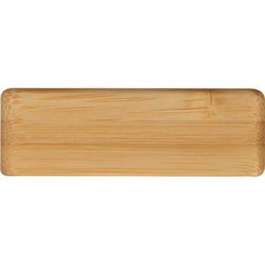 Logo trade promotional gift photo of: Bamboo smartphone holder SAN SEBASTIAN